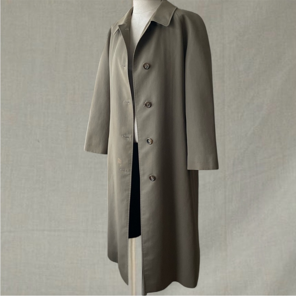 AS IS Burberry car coat jacket trench quiet luxury chic classic 90s redux cbk